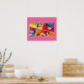 Jedes Mädchen ist ein Super-Held Poster (Küche)