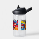 Jedes Mädchen ist ein Super-Held Trinkflasche (Links)