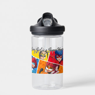 Jedes Mädchen ist ein Super-Held Trinkflasche