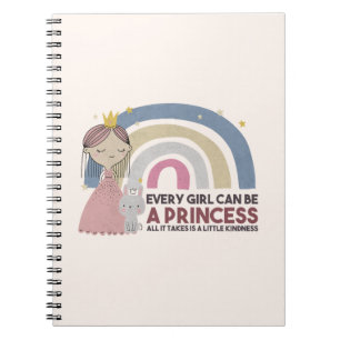 Jedes Mädchen kann Prinzessin sein Notizblock