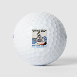 Jedes Mädchen zieht um den Sieg von Edward Penfiel Golfball