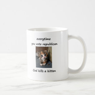 Jedes Mal, wenn du republikanisch wählst Kaffeetasse
