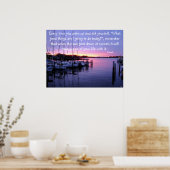 Jedes Mal, wenn du wecke und frage... Poster (Küche)