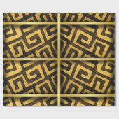 Jedes Mal, wenn ein fett-afrikanisches Muster-Umra Geschenkpapier (Flach)