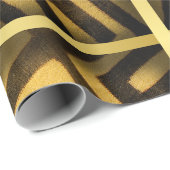 Jedes Mal, wenn ein fett-afrikanisches Muster-Umra Geschenkpapier (Rolleneckpunkt)