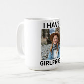 Jedes Mal, wenn ich ausgehe, habe ich ein Foto mit Kaffeetasse (Vorderseite Links)