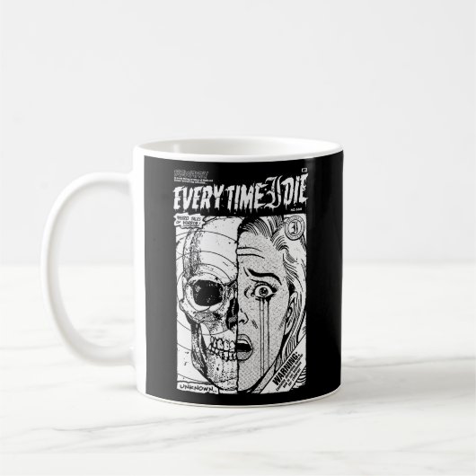 Jedes Mal, wenn ich Die - Screamer - Offizielle Wa Kaffeetasse (Links)