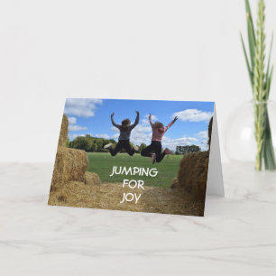 JEDES MAL, WENN ICH EIN JAHR ALTER WERDE - DU MACH KARTE