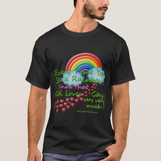 Jedes Mal, wenn Sie einen Rainbow Basic Dark T - S T-Shirt (Vorderseite)