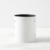 Jedes Matheproblem Eine neue wertvolle Lektion Tasse (Zentrum)