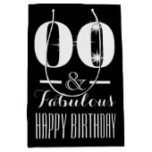 Jedes mögliches Alter | PERSONIFIZIERT Farbe Mittlere Geschenktüte (Vorderseite)