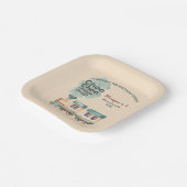 Jedes Party eines Geburtstags Pappteller (Gewinkelt)