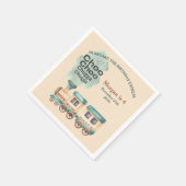 Jedes Party eines Geburtstags Serviette (Ecke)