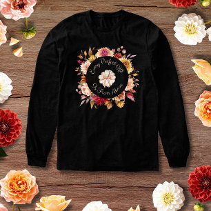 Jedes perfekte Geschenk Herbst-Dahlie Kürbis Tri-Blend Shirt