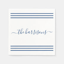 Jedes Personalisierte Party für das Skript Napkins