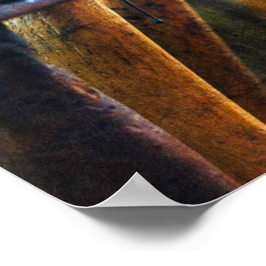 Jedes Problem als Nagel Poster (Ecke)