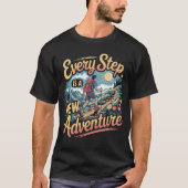 Jedes Schritt Adventure T-Shirt (Vorderseite)