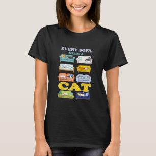 Jedes Sofa braucht eine Katze T-Shirt