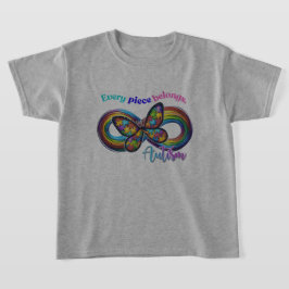 Jedes Stück Schimmer - Autismus Butterfly T-Shirt