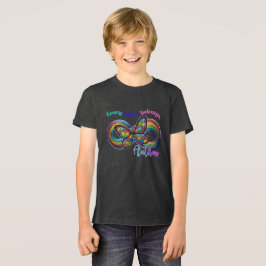 Jedes Stück Schimmer - Autismus Butterfly T-Shirt Tri-Blend Shirt