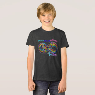 Jedes Stück strahlt – Autismusschmetterling-TEE Tri-Blend Shirt
