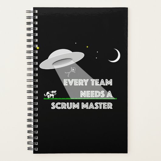 Jedes Team benötigt einen Scrum Master Planer (Vorderseite)
