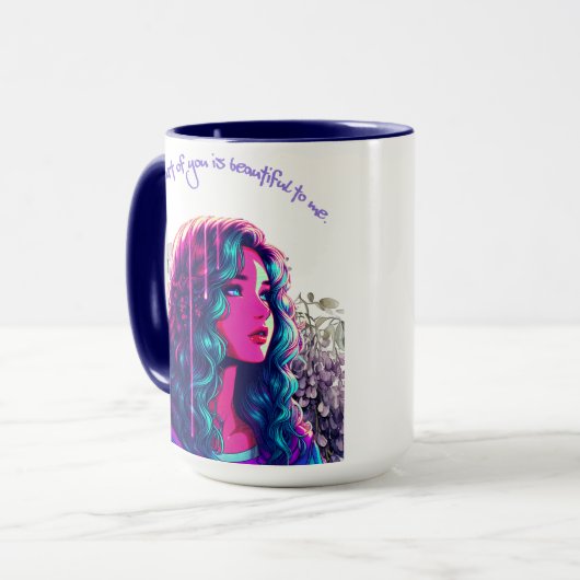 Jedes Teil Tasse (Vorderseite Links)