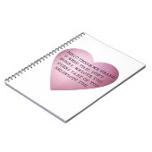 JEDES TEIL VON IHNEN GEHÖRT IHNEN NOTIZBLOCK (Linke Seite)