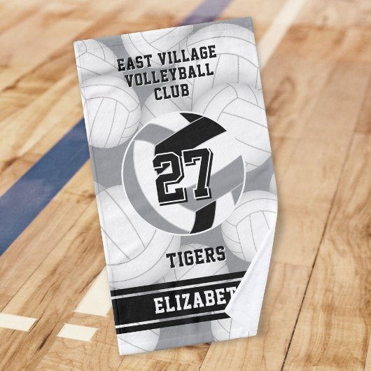 JEDES Volleyballteam färbt sich mit dem Namen des  Handtuch