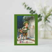 "Jedes Zuhause?" Vintages Weihnachten (Stehend Vorderseite)