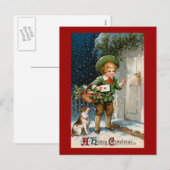 "Jedes Zuhause?" Vintages Weihnachten (Vorne/Hinten)