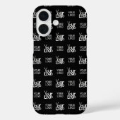 Jedes zweite Logo oder wiederholendes Bildmuster Case-Mate iPhone Hülle (Rückseite)