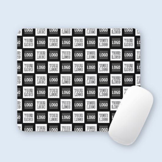 Jedes zweite Logo oder wiederholendes Bildmuster Mousepad