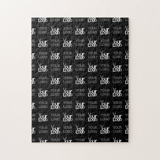 Jedes zweite Logo oder wiederholendes Bildmuster Puzzle (Vertikal)