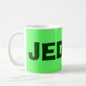 Jedhah* Flughafen-Code-Tasse Kaffeetasse (Links)
