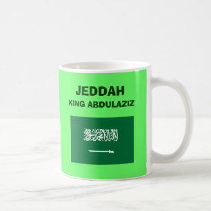 Jedhah* Flughafen-Code-Tasse Kaffeetasse