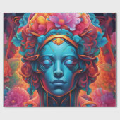 Jedi Master Wrapping Paper Geschenkpapier (Flach)