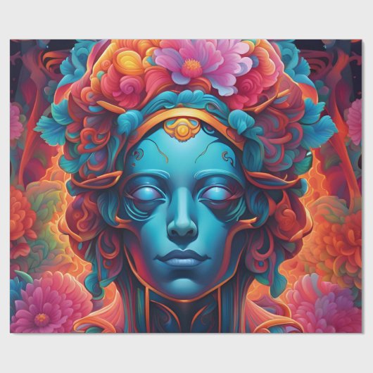 Jedi Master Wrapping Paper Geschenkpapier (Flach)