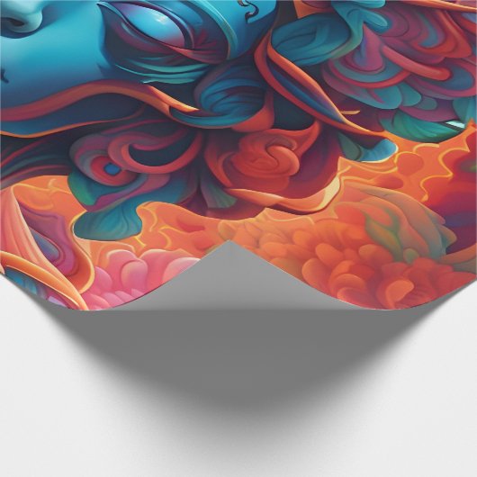 Jedi Master Wrapping Paper Geschenkpapier (Ecke)