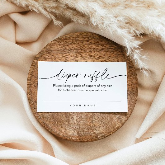 JEDLEIGE WEITER-Raffelkarte Visitenkarte