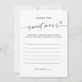 JEDLEIGH Guck die Sweet Mess Game Card Einladung (Vorderseite)