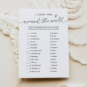 JEDLEIGI Liebe rund um das World Bridal Game Einladung