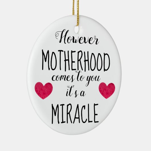 Jedoch kommt Mutterschaft zu Ihnen, Keramik Ornament (Rechts)