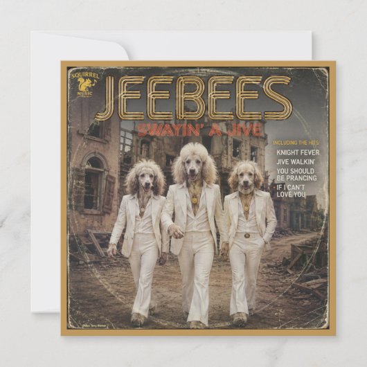Jeebees Album: eine Parodie (Vorderseite)
