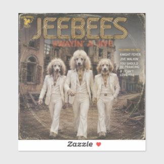 Jeebees Album: eine Parodie Aufkleber