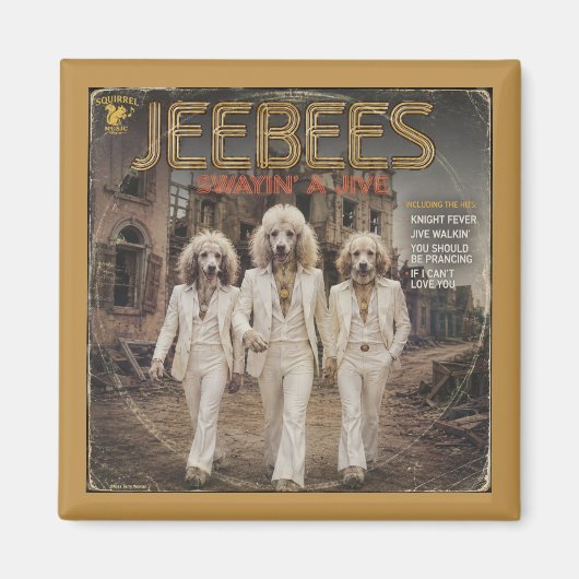 Jeebees Album: eine Parodie Magnet (Vorne)