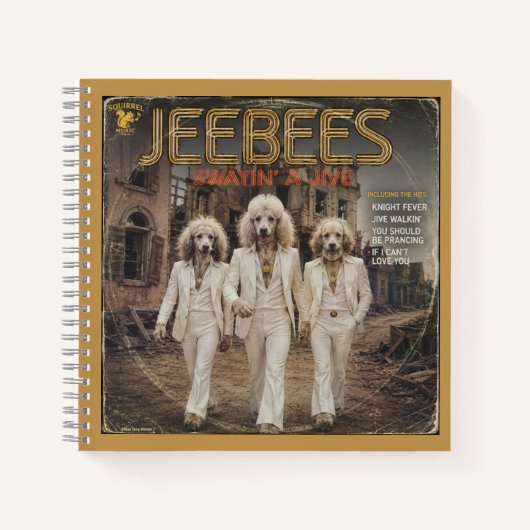 Jeebees Album: eine Parodie Notizblock (Vorderseite)