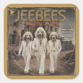 Jeebees Album: eine Parodie Quadratischer Aufkleber
