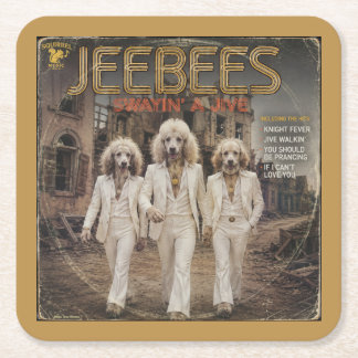 Jeebees Album: eine Parodie Rechteckiger Pappuntersetzer