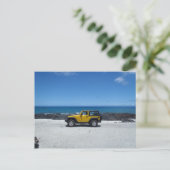 Jeep-Adventure in Hawaii Postkarte (Stehend Vorderseite)
